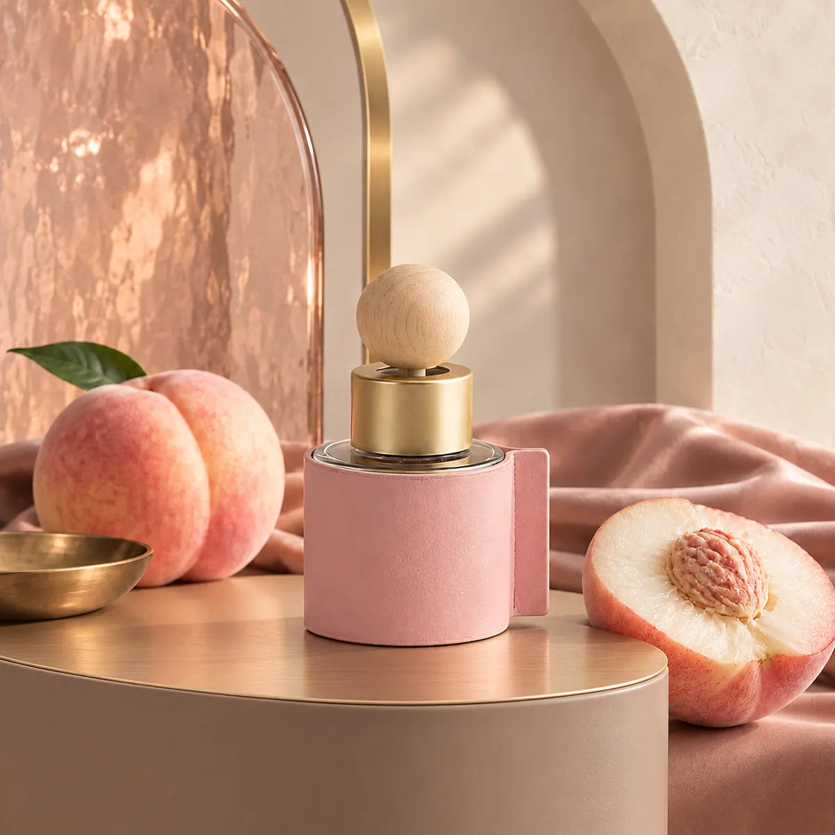 Mistoriah White Peach Car Aroma Diffuser