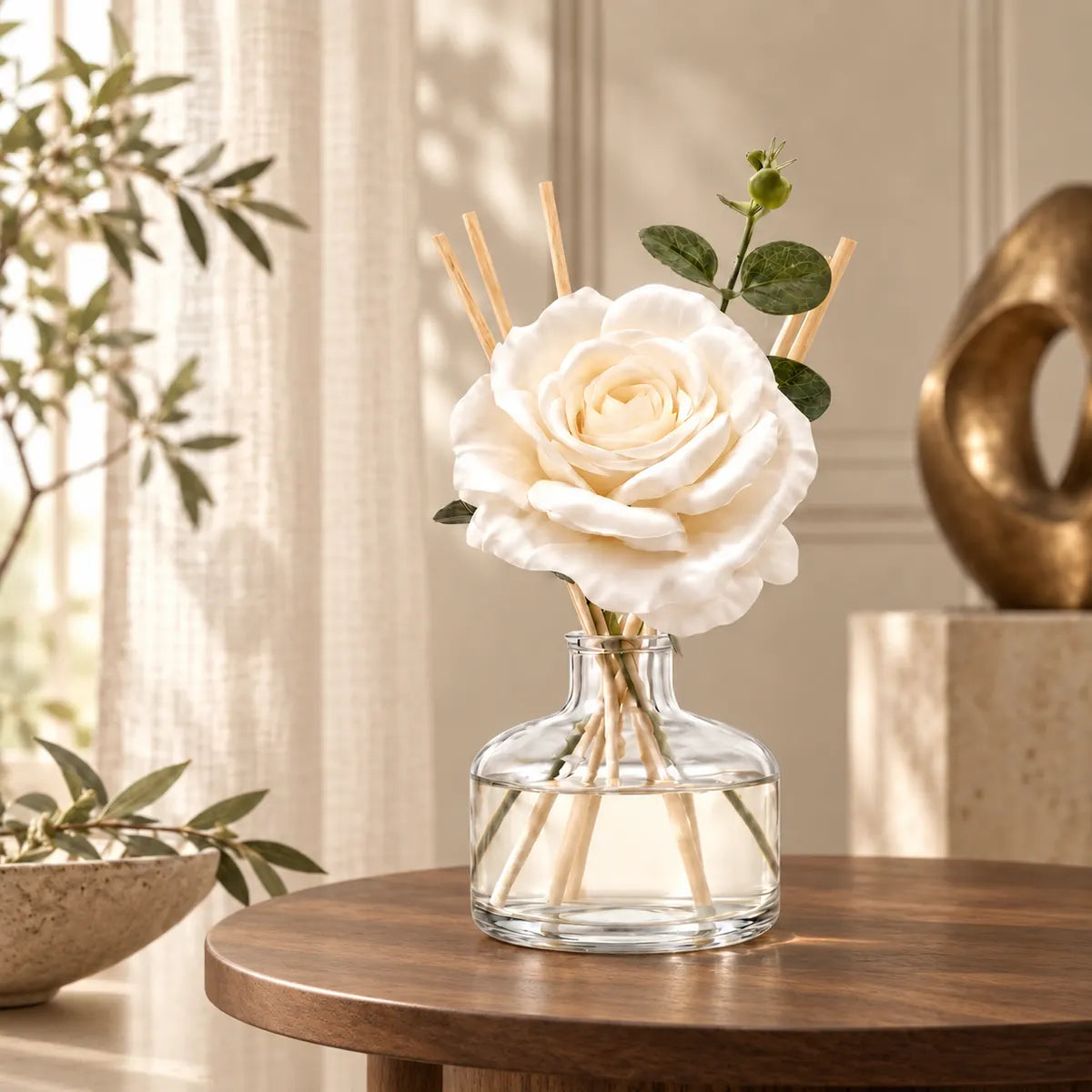 Mistoriah White Jasmine Reed Diffuser Set