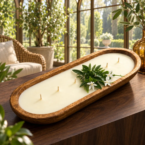 Mistoriah Large Dough Bowl Soy Candle