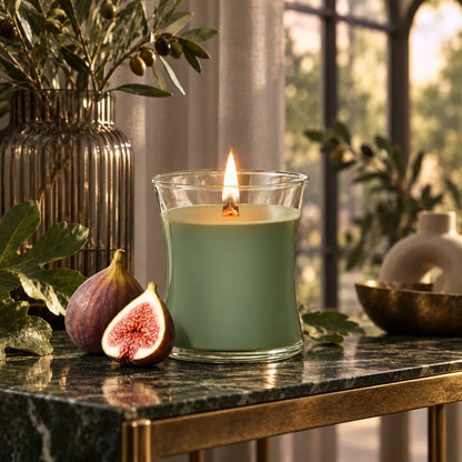 Mistoriah Verdant Fig Crackling Scented Candle