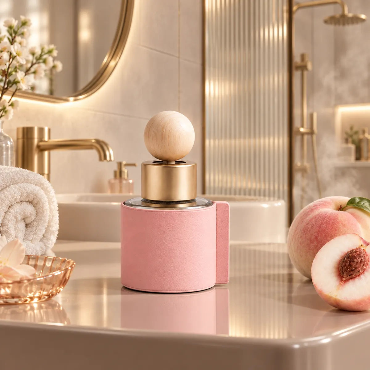 Mistoriah White Peach Car Aroma Diffuser