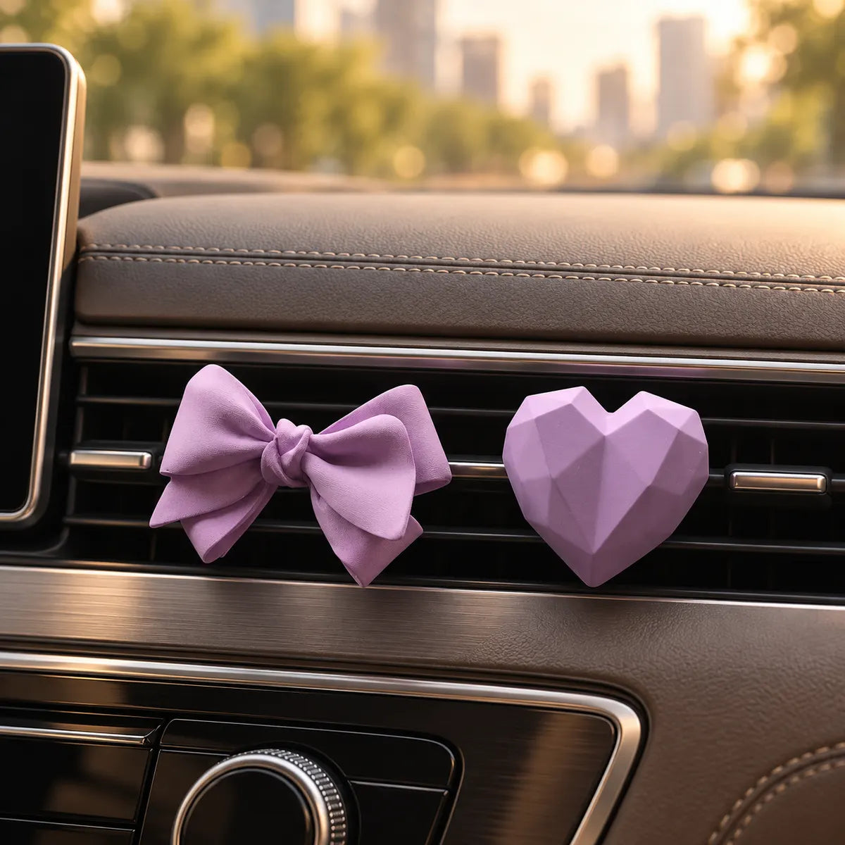 Mistoriah Purple Bear Car Vent Diffuser