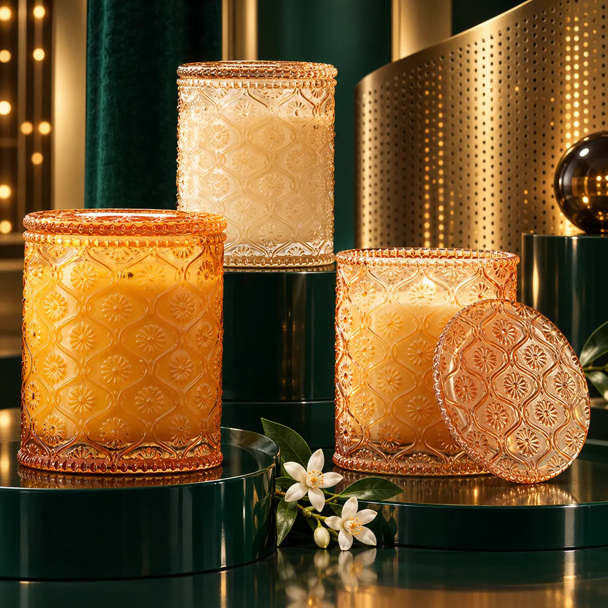 Mistoriah Luxury Yuzu Neroli Glass Candle
