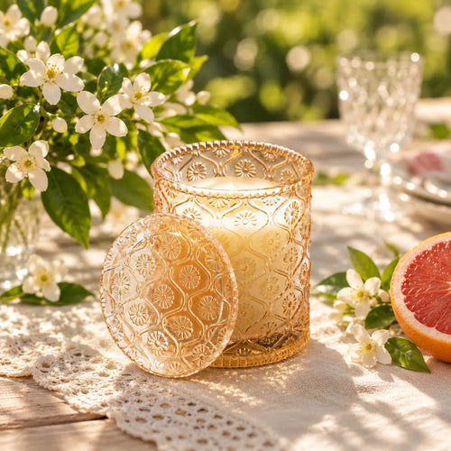 Mistoriah Luxury Yuzu Neroli Glass Candle