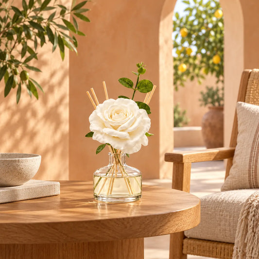 Mistoriah White Jasmine Reed Diffuser Set