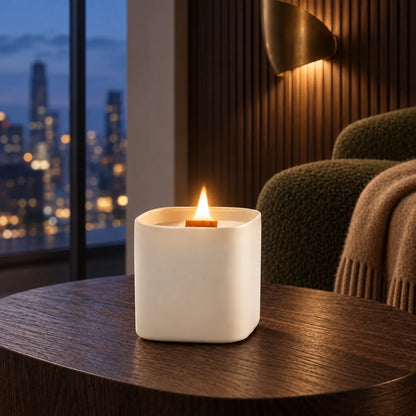 Mistoriah 3Pcs Luxury Wood Wick Candle Set